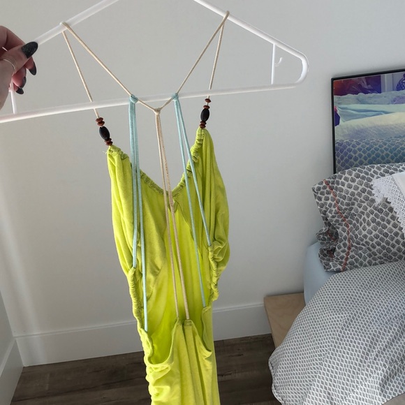 Free People Neon Ride Along Coverup XS - Picture 5 of 6